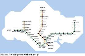 100 Things In 80s Transport Mrt Map 1987 1996 Map Mrt System Map System Map
