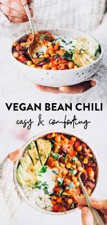 Easy Vegan Chili Recipe Recipe Raw Food Recipes Best Vegan Chili Healthy Vegan