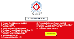 Permohonan jawatan dalam mara secara online job jawatan kosong permohonan jawatan kosong di majlis amanah rakyat mara pegawai latihan vokasional gred dv41 permohonan jawatan guru dg41 mrsm mara Permohonan Jawatan Kosong 2021 Majlis Amanah Rakyat Mara Kelayakan Pmr Spm Diploma Ijazah