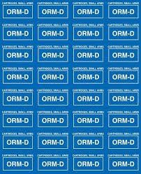 Ups allows shipping of ammunition with the correct markings. Orm D Label Printable Printable Label Templates