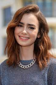 Can we have her hair, please? Lily Collins Hair Transformations Teen Vogue