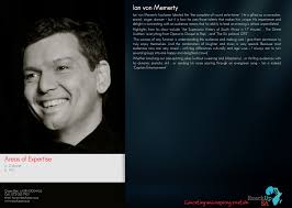 Ian von Memerty Areas of Expertise