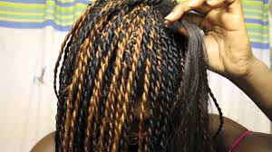 They promptly began working on my hair and it took a little over 5 hours for them to complete. Senegalese Twists My Braiding N Twisting Technique Youtube