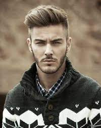 Mens Haircut Short On Sides Long Top Hairstyle Updo Thick Hair Styles Mens Hairstyles Short Hair And Beard Styles