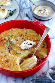 French Gratin Dauphinois Del S Cooking Twist Recipe Veg Dishes Dishes Gratin Dauphinois Recipe
