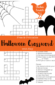 We strongly suggest you verify a halloween puzzle meets your standards before using it in a class. Free Printable Halloween Crossword Puzzle With Key Halloween Printables Free Halloween Crossword Puzzles Halloween Printables