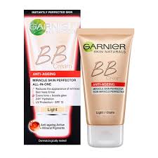 Garnier Miracle Skin Perfector Anti Ageing B B Cream Light 50ml Feelunique