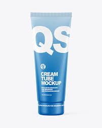 Matte Cosmetic Tube Mockup In Tube Mockups On Yellow Images Object Mockups