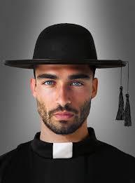 Don Camillo Hat for Priests black at » Kostümpalast