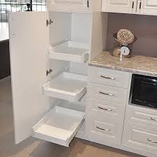 Lots of things could be easy to access thanks to them. 24 Pull Out Drawers White