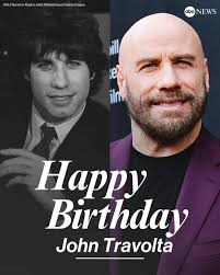 🎉🍰 Happy 72nd Birthday to the Legendary John Travolta! ✨ #HappyBirthday  #JohnTravolta #Legendary #Actor #72YearsYoung #fblifestyle 🎉🍰