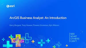 Arcgis Business Analyst An Introduction Video Esri