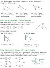 Soh Cah Toa Chart For 45 45 90 Triangle Is X X X 2 Cha