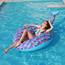 Ökologisch sinnvoll und orthopädisch durchdacht: Meerjungfrau Schwimmring Riesen Pool Float Wasserspielzeug Matratze Fisch Schwanz Schwimmen Spielzeug Fur Sommer Party Amazon De Spielzeug