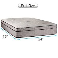 Dream Solutions Usa Fifth Ave Plush Extra Soft Pillowtop Eurotop Mattress Only With Mattress Cover Protector Inclu Mattress Pillow Top Mattress Soft Mattress