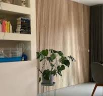 Acoustic Slat Wall Panel | Natural Oak | Premium 3-sided Wood Veneer