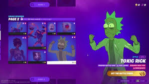 Battle royale, that can be unlocked by purchasing all the cosmetics on page 10, and spending 9 battle stars on chapter 2: Fortnite Season 7 Neue Battle Pass Skins Rick Morty Superman De Atsit