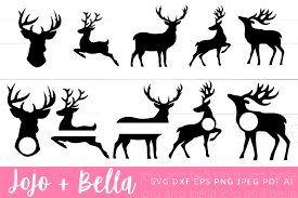 Browse 50 vector icons about christmas term. Reindeer Svg Bundle Christmas Svg 915819 Cut Files Design Bundles