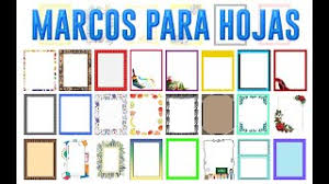 En caso de que quieras darle un toque único y especial a tus cuadernos, te traemos la solución perfecta. Mas De 45 Marcos Para Hojas