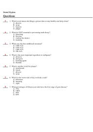 Dental Dental Hygiene Hygiene Routine