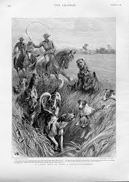 India, a Day's Ravine Deer Stalking., William Ralston, 22 August 1885 - Traditional visual art under Public domain license
