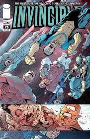 Invincible has always had some of the coolest and most brutal fights in comics. Invincible 75 Comics By Comixology Comic Book Superheroes Comic Books Art Comics