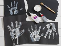 Skeletal system, skeleton craft, anatomy unit, skeleton model, our time to learn. Skeleton Handprints Creative Activity