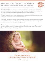 How To Achieve Blurred Backgrounds Photoshop Actions Bokeh Photoshop Actions Photoshop For Photographers