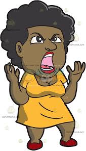 Check spelling or type a new query. A Black Woman Yelling In Frustration Short Curly Hair Black Women Short Curly