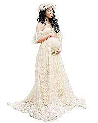 Sicily Lace Overlay Maternity Wrap Maxi Dress Photography Props Fancy Gown With Train For Baby Shower Photo Shoot Fancy Gowns Lace Maternity Gown Ladies Gown