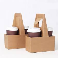 Handle Box New Jpg Coffee Packaging Paper Coffee Cup Fruit Lunch