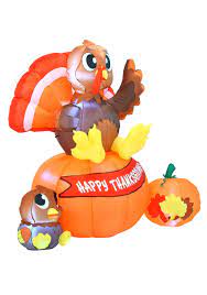 Choose from contactless same day delivery, drive up and more. Inflatable 6 Turkey On Pumpkin Thanksgiving Decoration