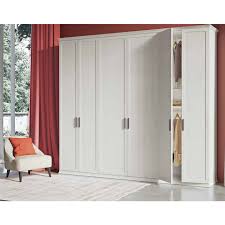 Scarpiere armadietto tre ante in legno colore olmo, ideale come portascope e per tutti i modelli di scarpe e stivali. Armadio Classico A 4 O 6 Ante Battente Abitarearreda It