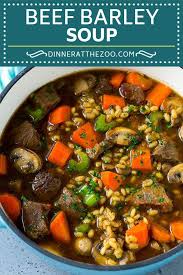 Beef Barley Soup Recipe Beef Soup Barley Soup Soup Beef Dinner Vegetables Dinneratthezoo Comfor Beef Barley Soup Beef Barley Soup Recipes Beef Barley