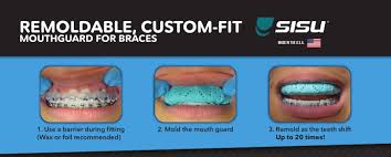 Dry your braces off with tissue after your. Fitting With Braces Sisu Sports Mouthguards