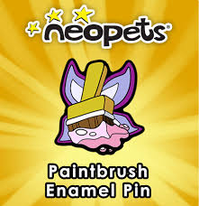 Neopets – Paintbrush Enamel Pins V2 (Officially Licensed) - Geekify Inc