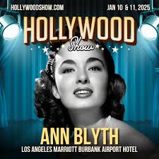 Please welcome Ann Blyth to The Hollywood Show! Ann Blyth began her  legendary singing career at an early age. A radio singer at age 5, American  actress Ann Blyth studied for an