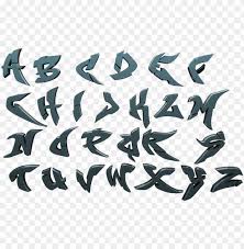 Font, hand drawn font, 3d font, font drawing, . Alphabet Graffiti 3d Png Image With Transparent Background Toppng