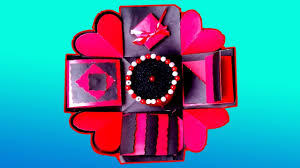 See more ideas about cards, handouts, cards handmade. How To Make A Valentine S Day Explosion Box Card At Home Step By Step Handmade Valentine Gifts Valentines Cards Handmade Valentine