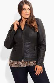 City Chic Faux Leather Biker Jacket Plus Size Nordstrom Faux Leather Biker Jacket Plus Size Plus Size Fashion