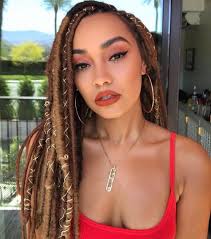 You can use your own natural hair and braid it or you can go for extensions. 18 Gorgeous Goddess Braids Style Ideas You Need To See