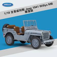 If you want jeep picture for coloring yourself then you need to click on black & white print link. Welly 1 18 Jeep 1941 Willys Mb Simulation Alloy Car Model Collection Gift Decoration Toy Diecasts Toy Vehicles Aliexpress