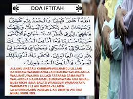 Bacaan doa iftitah merupakan salah satu doa sunnah yang dibaca saat melaksanakan shalat wajib maupun shalat sunnah. Doa Iftitah Dalam Solat Youtube