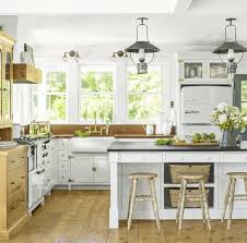 The kitchen cabinets and trim do not go to the ceiling and there is a large open area between the top of the cabinetry and the ceiling. 16 Best White Kitchen Cabinet Paints Painting Cabinets White