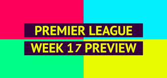 Epl Table Fixtures Predictions Results For Premier League Gameweek 17 Premier League Predictions Premier League Table