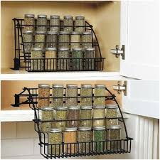 Spice Rack Kitchen Storage Organizer Pull Down Design Black Coated Steel Kitchen Organization Diy Diy Kitchen Storage Diy Kitchen