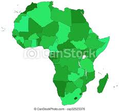 Download editable africa maps powerpoint presentations containing slides created as individual powerpoint objects, enabling high flexibility and customization of the maps properties. Africa Contour Map Silhouette Contour Border Map Of The Africa All Objects Are Independent And Fully Editable Source Of Canstock