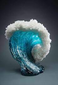 Saatchi Gallery On Twitter Wave Glass Blown Glass Art Glass Art Sculpture