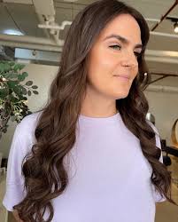 All the winter feels with this chocolatey transformation 🍫 🍂 My lady was  wanting added length and thickness with a natural finish. To achieve this  we did a full head colour and