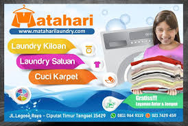 Ada banyak contoh nota laundry terbaru gratis download. Syarat Ketentuan Matahari Laundry